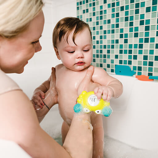 Kräb: Bath Thermometer || Kräb: Thermomètre jouet de bain pour bébé