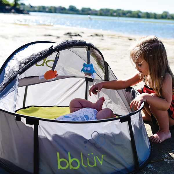 Nidö Mini: 2 in 1 Travel & Play Tent || Nidö Mini: Tente compacte de jeu pour bébé